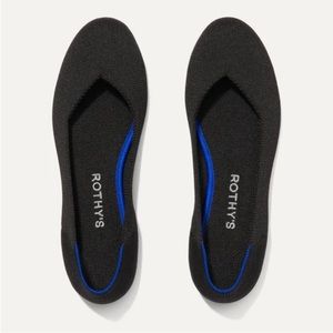 ROTHY’S ballet flat round toe black size 5.5
